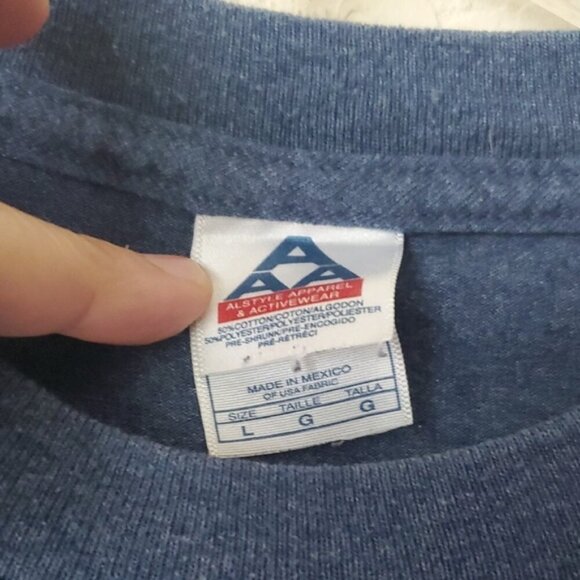 2005 Texas A&M Big Event community service large blue tshirt - Picture 10 of 10